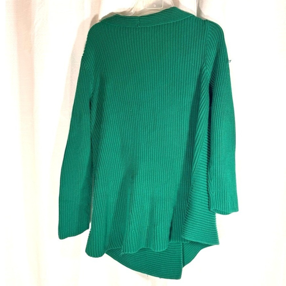 Lauren Ralph Lauren‎ Green Double-Breasted 100% cotton Women's Sweater size 3XL - Picture 6 of 11